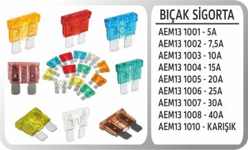 Bıcak Sıgorta 25A AEM13 1006
