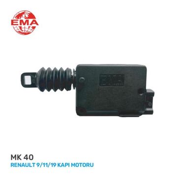 Kapı Kilit-Bagaj Motoru R9-R11-R19-R21-Clıo-Megane-Kangoo-Master Iı Merkezi Kilit Motoru EMA MK40