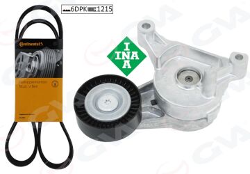Alternatör Gergi Kiti Kütüklü Caddy 04-10 Bjb-Bls-Golf V Bxe-Transporter Axb 1.9 Tdı 6Dpk1215 GVA 59A7505OE