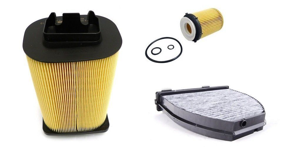 Mercedes W204 Kasa C180 ( 274 Motor ) Periyodik Bakım Filtre Seti Mahle Marka W204C180KİT