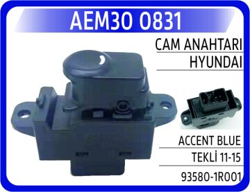 Cam Anahtarı Hyundaı Accent Blue Sağ 11-15 AEM30 0831