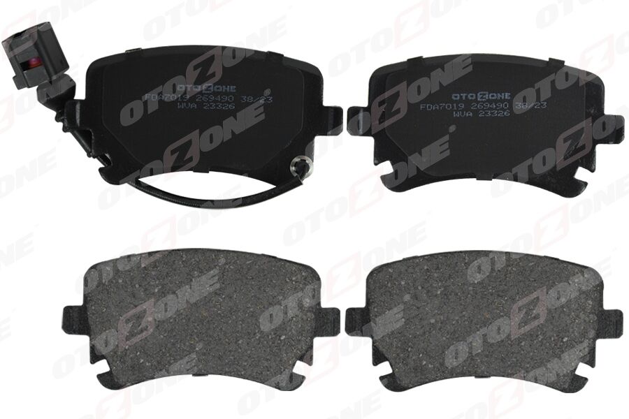 Arka Balata Vw Transporter T5 03 >09 > A4 04-09 A6 04-11 A8 03-10 Fişli OTOZONE FDA7019