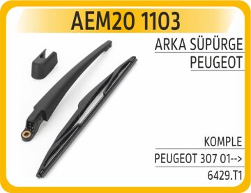 Silecek Kolu Süpürgesi Arka Komple Clıo I-Iı-Astra Hb AEM20 1103
