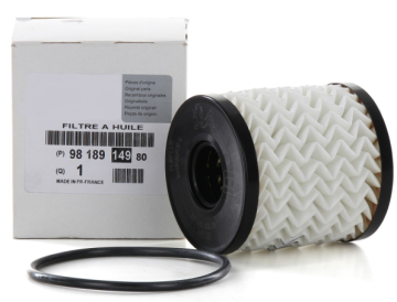 Citroen C4 1.4 1.6 Benzinli Yağ Filtresi Orjinal 9818914980