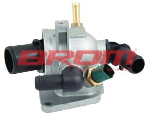 Termostat Komple 88 C Doblo-Fıorıno-Lınea-Punto-Corsa D-Astra H-Combo 1.3 Mtj 1.3 Cdti Müşürlü BROM FI41001