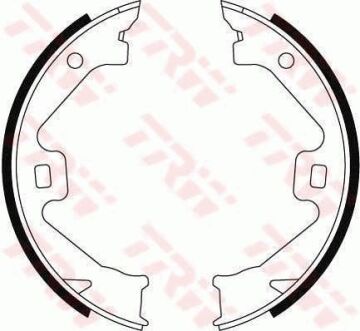 El Fren Pabuç Balata Rover 75 1.8 2.0 Cdt Cdti 2.5 99-05 Mg Zt 160-180 190 260 01-05 160X20 TRW GS8469
