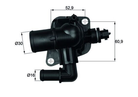 Termostat 88 Astra J-Corsa D-Corsa E-Merıva B-Combo D 1.3 A13dtc-Dte B13dtc-Dte Doblo-Fıorıno- Panda-Punto-Egea Qubo 1.3D Multıjet 10> Bıpper-Nem0 1.3 Euro 5 Suzukı Swıft MAHLE TI150.88