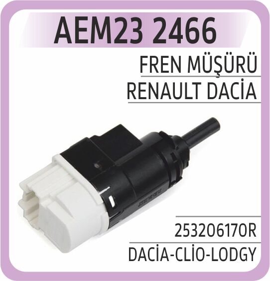 Fren Müşürü Renault-Dacia Clio Lodgy AEM23 2466