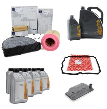 Mercedes W204 Kasa C180 BlueEFFICIENCY  B2 Servis Bakım Kiti Orijinal Mercedes B2KİT