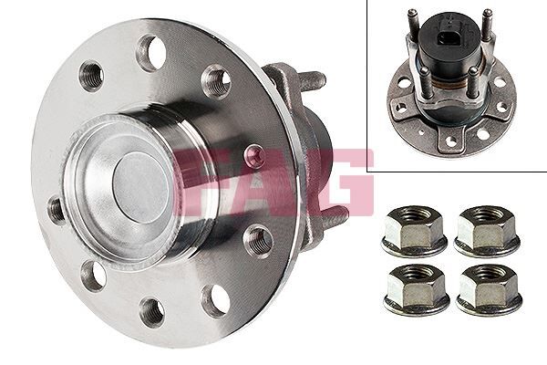 Arka Teker Poryası Rulmanlı Astra G-Vectra A-B-Combo-Merıva A-Zafıra A 140X78x65 5 Bıjon Abs Li FAG 713644570