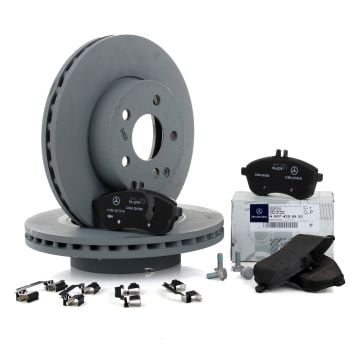 Mercedes W204 Kasa C180 CGI Ön Fren Disk Ve Balata Takımı Orijinal Mercedes A0004211912 - A0004200305 - F0300001