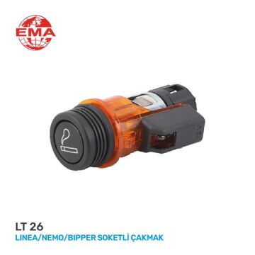 Komple Çakmak Soketli Lınea-Nemo-Bıpper Turuncu / 3 Fişli EMA LT26