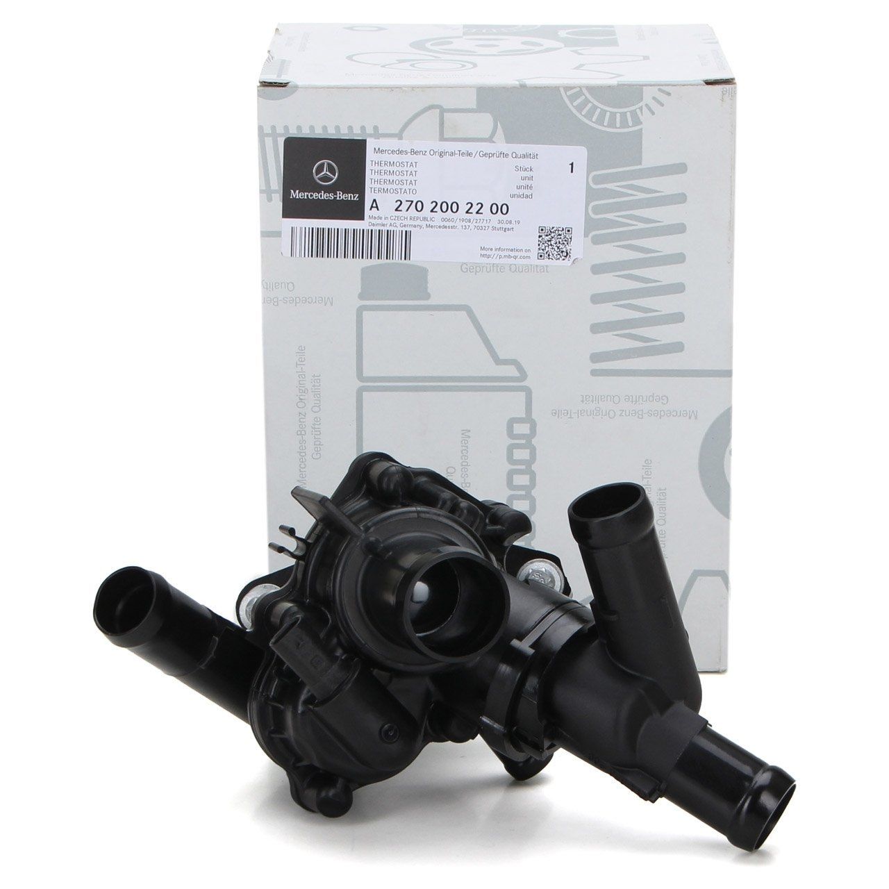 Mercedes W176 Kasa A160 Komple Termostat Orijinal Mercedes 2702002200