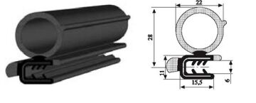 Kapı Fitili Üniversal 21 Mm 50 Mt AUTO FT125-108