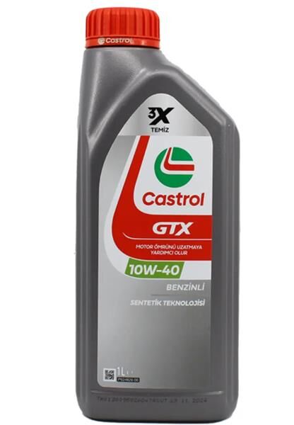 Motor Yağı Gtx 10W-40 12X1l H Tu CASTROL 160DF4