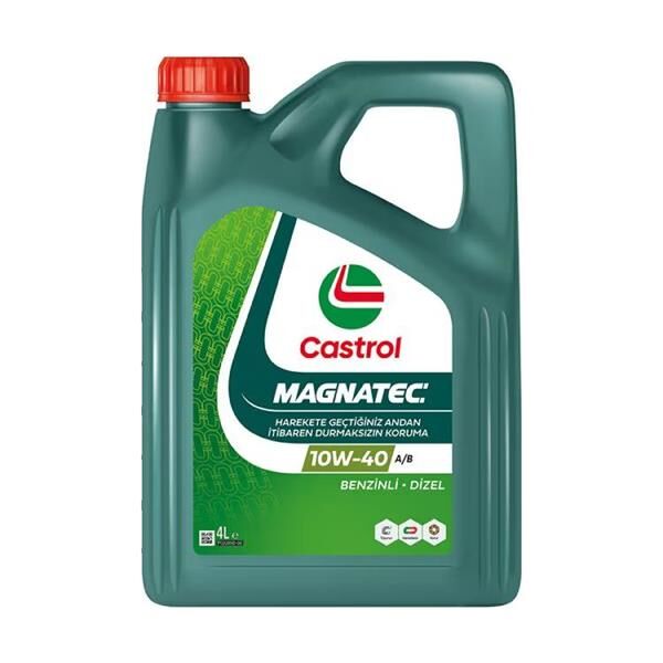 Motor Yağı Magnatec 10W-40 A/B 4X4l Tu 15F7ce CASTROL 1601A9
