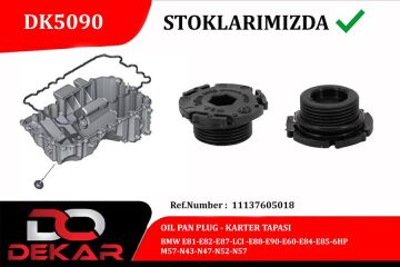 Karter Tapası Bmw N20 N26 F20 F21 F22 F23 F30 F31 F34 F35 F32 F33 F36 F07 F10 F11 F18 E84 E89 DEKAR DK5090