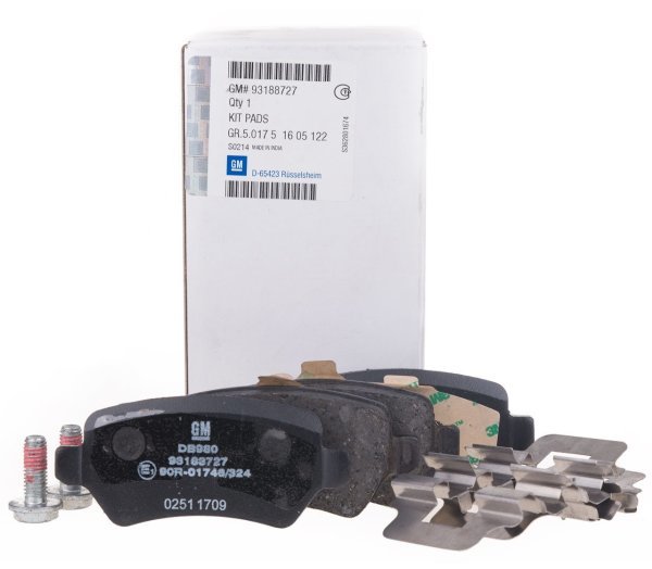 Opel Astra H Arka Fren Balatası Takım GM 1605122