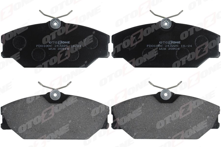 Ön Fren Balatası Renault Laguna 97>01 Safrane Iı 96>02 Megane I 97>01 Scenıc Megane Sc Nic 97>02 1.4 1.6 1.8 1.9D 2.0 2.2D OTOZONE FDO1006