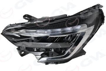 Far Ledli Sol Motorlu Renault Clıo V 19>23 Siyah Çıtalı GVA 2014038