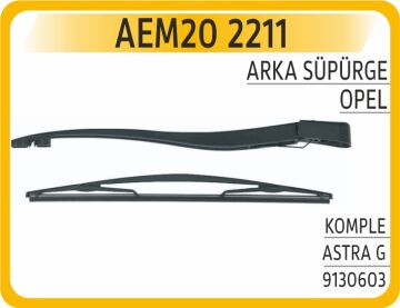 Arka Silecek Kolu Süpürgesi Komple Opel Astra G 98> AEM20 2211