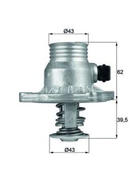 Termostat 105 Bmw E38 E39 M60 62 MAHLE TM11105