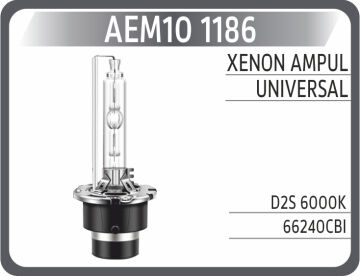 Xenon Ampul D2s 6000K AEM10 1186
