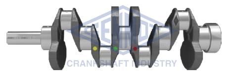 Krank Mili Mıtsubıshı L200 2.5L 4D55 4D56 K14t K64t K74t 86-06 / L300 2.5L P15v 86-06 / Pajero L044g 88-91 / Hyundaı H100 D4ba 94-> Turbosuz Araçlar İçin GENMOT 1405