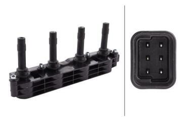 Ateşleme Bobini Astra G 1.4 16V-1.6 16V 98-05 -Corsa C 1.4 00 > Merıva 1.6 16V 03 > Vectra B 1.6 16V HELLA 5DA358000871