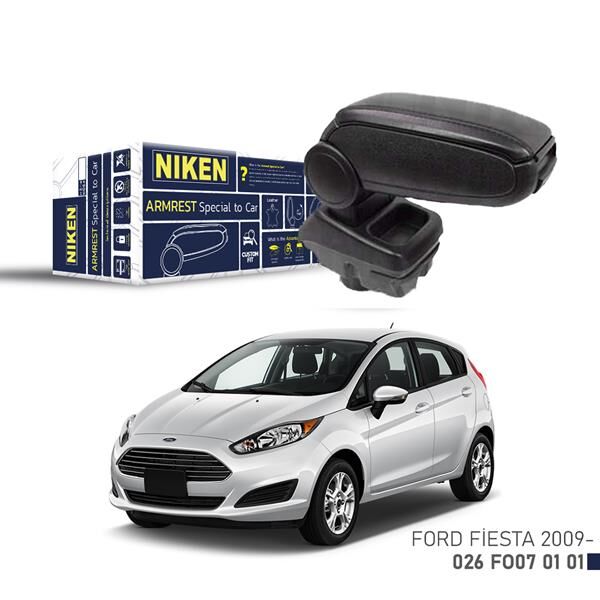 Araca Özel Kol Dayama Siyah Ford Fıesta 09 > NIKEN 026FO070101