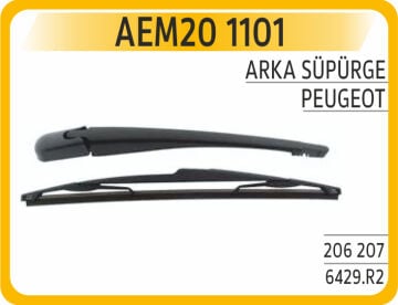 Arka Silecek Süpürge Peugeot P206-P207 AEM20 1101