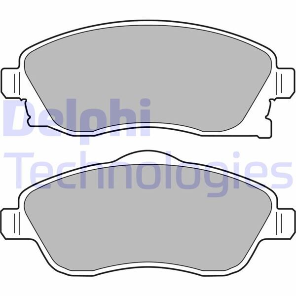 Ön Balata Combo C-Corsa C 1.3-1.7 Cdtı 01 > Merıva 03 > Tıgra 04 > DELPHI LP1676