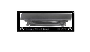 Kapı Açma Kolu Em Dış R9/R11 310 KAYA KR287