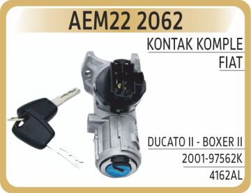Kilitli Kontak Gövdesi Komple Anahtarlı Peugeot Boxer Iı-Cıtroen Jumper Iı-Fıat Ducato 01> AEM22 2062