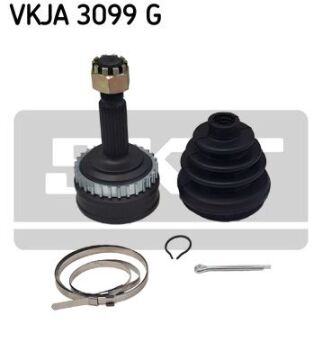 Dış Aks Kafası Astra F-Vectra A 1.4İ-1.6İ 8V-16V 92-98 Abs Li 29 Diş 22X22x52 145.5Mm SKF VKJA3099G