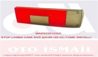 Stop Lamba Camı Sag Sahın 95-02 Fume Sınyallı MARS 510320