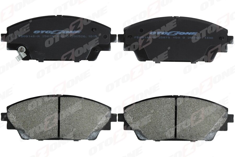 Ön Fren Balata Mazda 3 1.5L P5 Skyactıv Bm Kasa 14-16 / Mazda 3 1.5L P5 Skyactıv Bn Kasa 17-19 / Cx-3 1.5L S5 Skyactıv Dizel Dk Kasa 15-> - Aşınma İkaz Soketli OTOZONE FDO9146-R