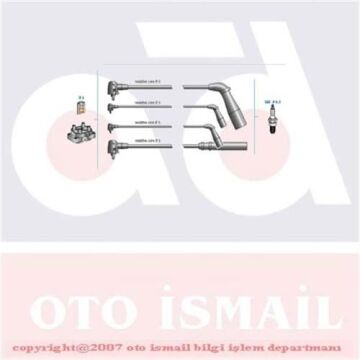 Buji Kablo Tk Corolla 1.3 Krbrtr Ae100 92-97 DODUCO 7890