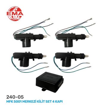 Mfk-5001 Merkezi Kilit Set 4 Kapı EMA 240-05