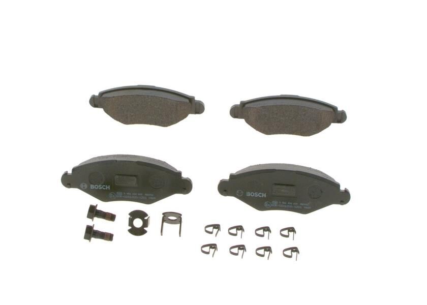 Ön Fren Balatası Peugeot P206 1.4 1.6 09/98> P306 1.4 1.6 5/93> Tamir Takımlı BOSCH 0986494039