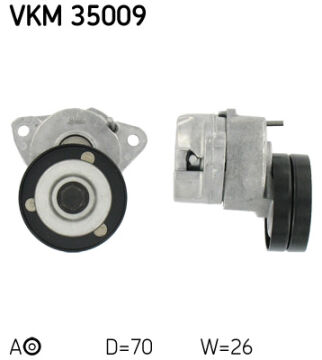 Alternatör Gergi Rulmanı Kütüklü Astra F-G-H-Vectra A-B-Corsa B-Combo-Zafıra-1.4- 1.6İ-1.8İ-2.0İ 1 6V SKF VKM35009