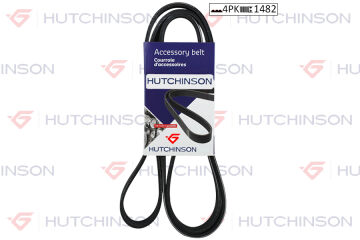 Kanallı Kayış T15 Turbo 94 Son Transit 4Pk1488 48404 HUTCHINSON 4PK1482