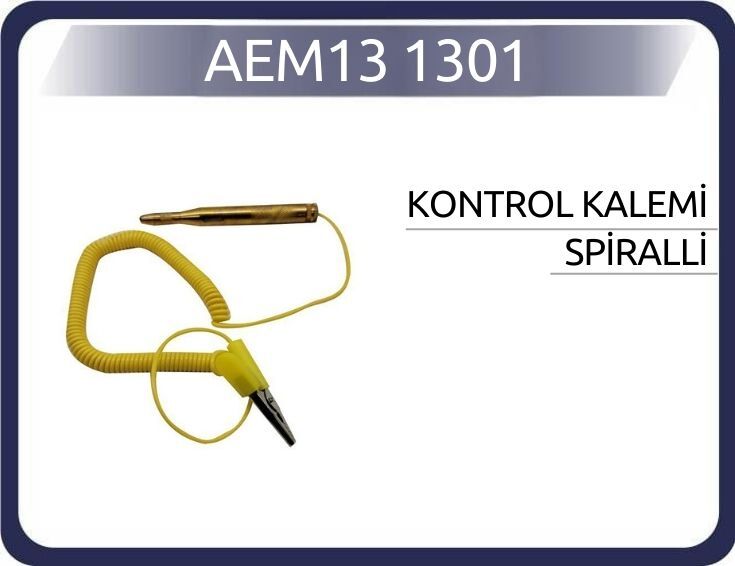 Kontrol Kalemi Spiralli AEM13 1301