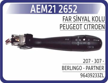Far-Sinyal Kumanda Kolu Tek P307 00> P206 98> Partner-Berlıngo 96> Platinli AEM21 2652