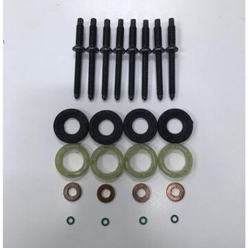 Enjektör Keçe Pul Oring Saplama Takımı Ford C-Max-Focus-Fıesta 1.6Tdcı AFT 3M5Q9F593KITS