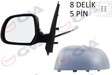 Dış Dikiz Aynası Sol Dokker-Lodgy 12> Elektrikli Isıtmalı Astarlı Konveks 5 Fiş Vm-6803Ehpl GVA 1019198