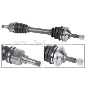 Komple Aks Sol Peugeot P206 1.1 Tu1-1.4İ Tu3-1.4 16V Et3-1.4 Hdı Dv4 98>12 21X22x48t 627Mm Abs Li SNR DK59013