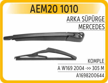 Sılecek Supurgesı Arka 305Mm Mercedes A-Class W169 Kollu AEM20 1010