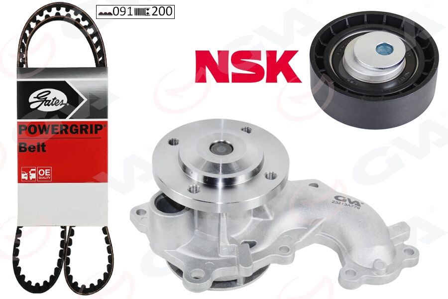 Trıger Eksantrık Setı Devırdaımlı Connect 1.8Tdcı 07>13 Focus I 98>11 Mondeo Iv 07>14 Smax Galxy 07>11 1.8 Td 1987948520 GVA 59WPK3520-1