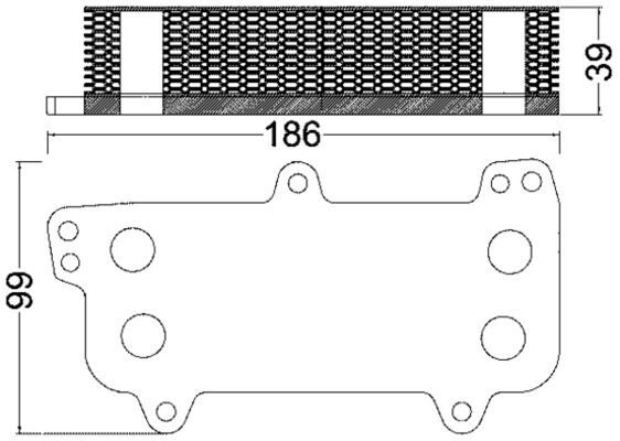 Yağ Soğutucusu Transporter T5 - Touareg 2.5 Tdı 2004-2010 130Ps MAHLE CLC187000S
